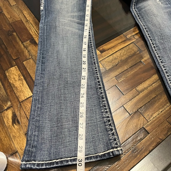 Rock Revival Women’s Sasha Light Wash Boot/Cut Denim Jeans Size 26 - Picture 11 of 12